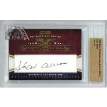 Hank Aaron 2009 Razor Cut Signature Sports Icons Autograph Card 18/49