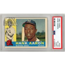 Hank Aaron 1960 Topps Baseball Card #300 PSA 4 (MC)
