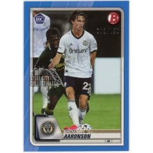 Brenden Aaronson 2020 Bowman MLS Blue Rookie Card #7 /150