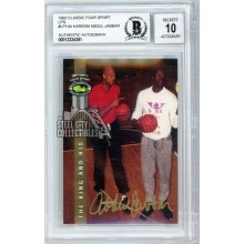 Kareem Abdul-Jabbar 1992 Classic Four Sport Autograph Card #LP14A BAS 10