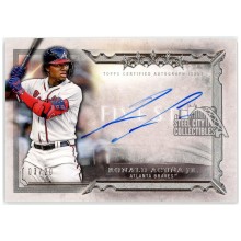 Ronald Acuna Jr 2020 Topps Five Star Autograph Card #FS-RA 3/20