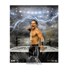 Adam Page Autographed AEW Ascension 16x20 Wrestling Photo - UDA
