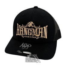 Adam Page Autographed Hangman AEW Snapback Trucker Hat /50 - UDA