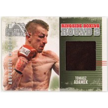 Tomasz Adamek 2011 ITG Ringside Boxing Silver Trunks Card #AM-28 (Black)