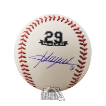 Adrian Beltre Autographed MLB Retirement Baseball - JSA