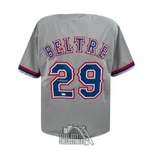 Adrian Beltre Autographed Texas Custom Gray Baseball Jersey - JSA COA