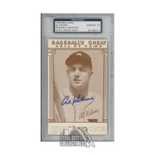 Al Kaline Autographed Baseball's Great Hall of Fame Postcard - PSA/DNA 10
