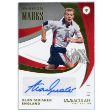 Alan Shearer 2021 Panini Immaculate Modern Marks Gold Autograph Card #MM-ASH 1/10