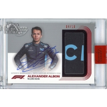 Alexander Albon 2022 Topps Dynasty F1 Patch Autograph Card #DAP-AAII 4/10