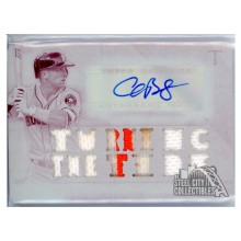 Alex Bregman 2018 Topps Triple Threads Autograph Patch White Whale Printing Plate #TTAR-ABR3 1/1