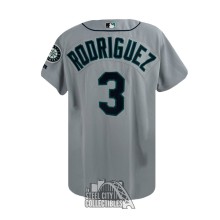Alex Rodriguez Game Used Seattle Mariners 2000 Road Gray Baseball Jersey - Dave Miedema