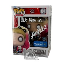 Alexa Bliss Let Him In Autographed Funko Pop - BAS (White Ink)