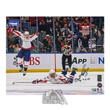 Alexander Ovechkin 895 Goals INSC Autographed Washington Capitals 16x20 Hockey Photo - Fanatics