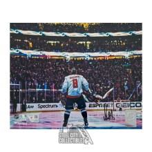 Alexander Ovechkin Autographed Washington Capitals 8x10 Hockey Photo - Fanatics (Back)