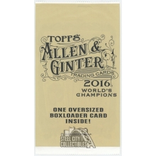 2016 Topps Allen & Ginter Baseball Oversized Box Topper Pack