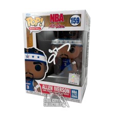 Allen Iverson Autographed All Star Funko Pop - BAS (White Ink)