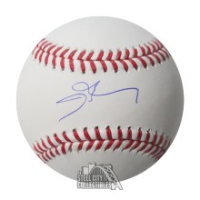 Allen Iverson Autographed Official MLB Baseball - BAS