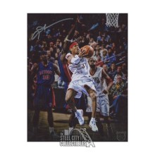 Allen Iverson Autographed Philadelphia 76ers 8x10 Basketball Photo - Panini VIP