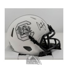 Alshon Jeffery Autographed South Carolina Lunar Eclipse Mini Football Helmet - BAS (Smeared Auto)