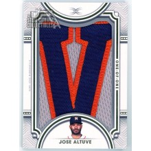 Jose Altuve 2022 Topps Definitive Nameplate Relic Card #DNC-JA 1/1
