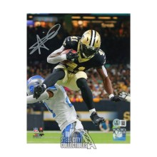 Alvin Kamara Autographed New Orleans Saints 8x10 Football Photo - BAS (Silver Ink)