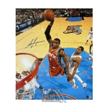 Amar'e Stoudemire Autographed Phoenix Suns 16x20 Basketball Photo - BAS