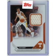 Nate Ament 2025-26 Bowman U Now Game-Worn Sneaker Card #3A 2/25