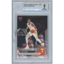 Nate Ament 2025-26 Bowman University Now Rookie Card #3 BGS 9 Mint