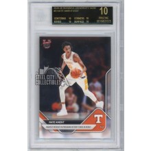 Nate Ament 2025-26 Bowman University Now RC Card #3 BGS 10 Pristine Black Label