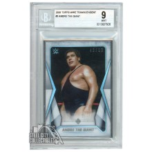Andre The Giant 2020 Topps Transcendent WWE Card 48/50 #2 BGS 9