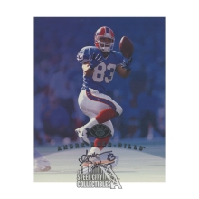 Andre Reed Autographed Buffalo Bills 1997 Leaf 8x10 Football Card