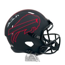 Andre Reed Autographed Buffalo Bills Eclipse Replica Full Size Football Helmet - BAS
