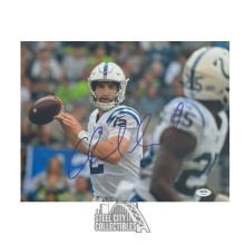 Andrew Luck Autographed Indianapolis Colts 11x14 Football Photo - PSA/DNA