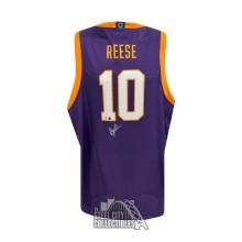 Angel Reese Autographed LSU Tigers Purple Replica Campus Ink Basketball Jersey - Panini