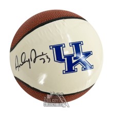 Anthony Davis Autographed University of Kentucky Mini Basketball - BAS