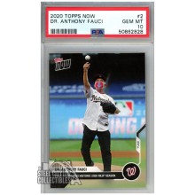 Dr Anthony Fauci 2020 Topps Now Card #2 PSA 10 GEM MINT