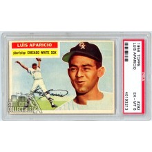 Luis Aparicio 1956 Topps Rookie Card #292 PSA 6 EX-MT