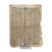 April 17th 1865 New York Newspaper (3 Days After Abraham Lincoln Assassination)