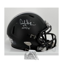 Archie Griffin Autographed Ohio State HT 1974/75 Black Mini Football Helmet - BAS (Scratched Auto)