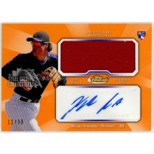 Nolan Arenado 2013 Topps Finest Orange Rookie Patch Autograph Card AJR-NA 11/99