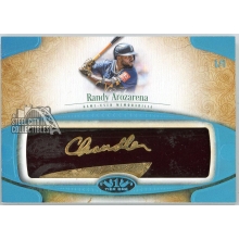 Randy Arozarena 2026 Topps Tier One Limited Lumber Bat Barrel Card #LLR-RAR 1/1
