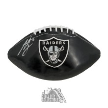 Ashton Jeanty Autographed Las Vegas Raiders Black Football - BAS