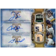 Springer Alex Bregman Jose Altuve 2020 Triple Threads Game-Used Cleat Auto 2/3