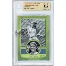 Tracy Austin 2020 Topps Transcendent Tennis VIP Green Card #40 /20 BGS 9.5