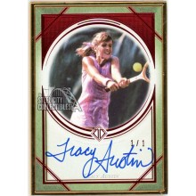 Tracy Austin 2020 Topps Transcendent Tennis HOF Red Autograph Card #TCA-TA 1/1