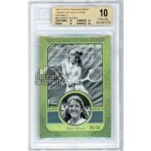 Tracy Austin 2020 Topps Transcendent Tennis VIP Green Card #40 /20 BGS 10