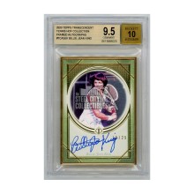 Billie Jean King 2020 Topps Transcendent Tennis Autograph Card /25 BGS 9.5 Auto 10