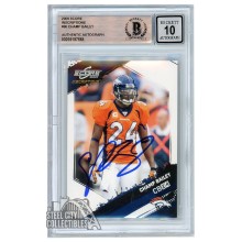 Champ Bailey 2009 Score Inscriptions Autograph Card #86 BAS 10