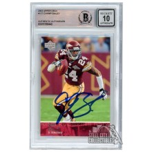 Champ Bailey 2003 Upper Deck Autograph Card #117 BAS 10