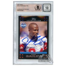 Champ Bailey 2007 Topps Pro Bowl Autograph Card #413 BAS 10
